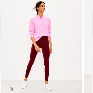 Lou & Grey red feel good leggings